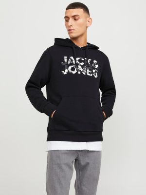 Μπλούζα Jack & Jones μαύρο