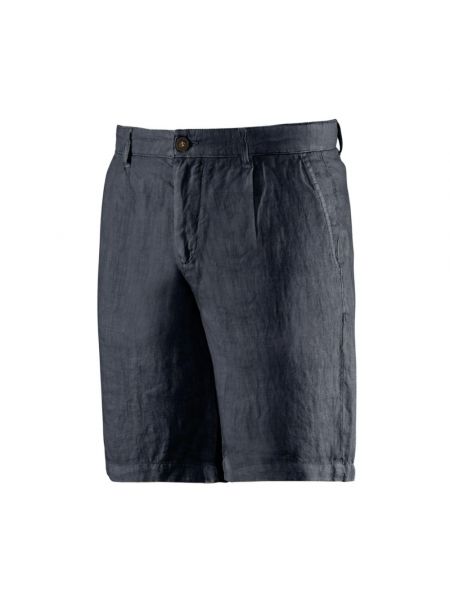 Pantalones cortos de lino plisados Bomboogie