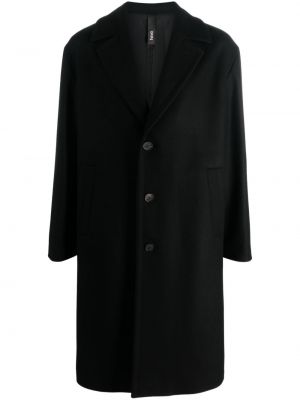 Cappotto di lana Hevo nero