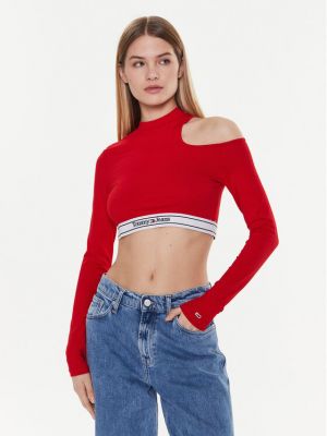 Camicetta Tommy Jeans rosso