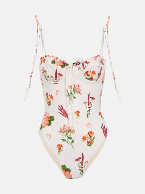 Kupaći kostim s cvjetnim printom Agua By Agua Bendita