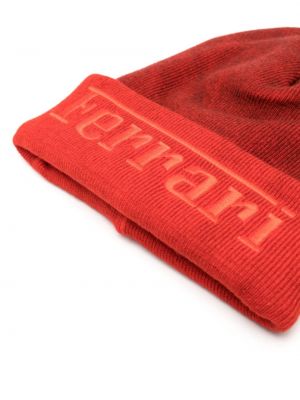 Woll mütze mit stickerei Ferrari rot