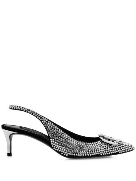 Slingback Philipp Plein musta