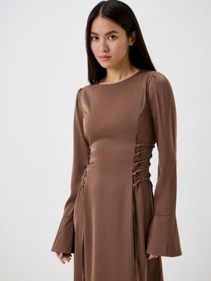Платье Rene Santi коричневое