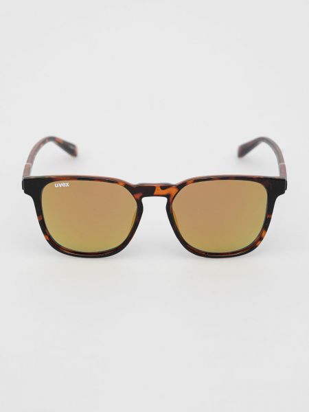 Okulary przeciwsłoneczne Uvex brązowe