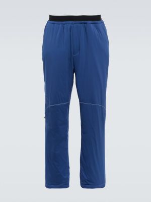 Nylonowe spodnie And Wander niebieskie