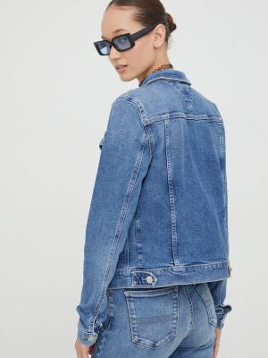 Džínová bunda Tommy Jeans modrá