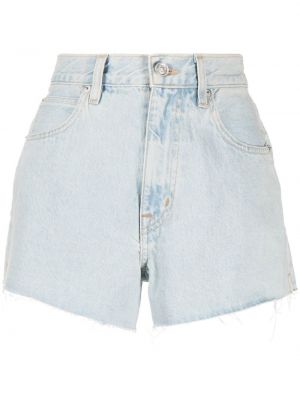 Jeansshorts med hög midja Slvrlake blå