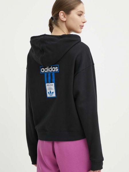 Pamut kapucnis melegítő felső Adidas Originals
