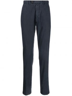 Pantaloni chino slim fit con tasche Corneliani blu