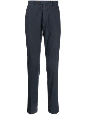 Slim fit chinos Corneliani modré