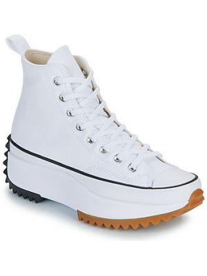 Sneakers con motivo a stelle running Converse bianco