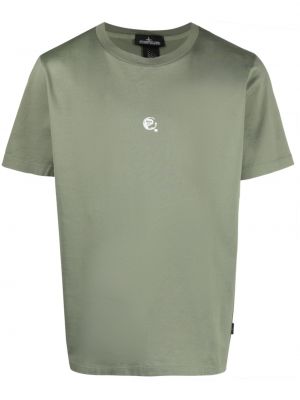 T-shirt con stampa Stone Island Shadow Project verde