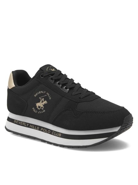 Sneakers Beverly Hills Polo Club μαύρο