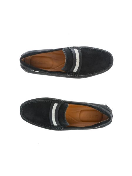 Loafers de cuero Bally negro