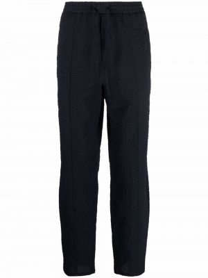 Pantalones rectos Emporio Armani negro