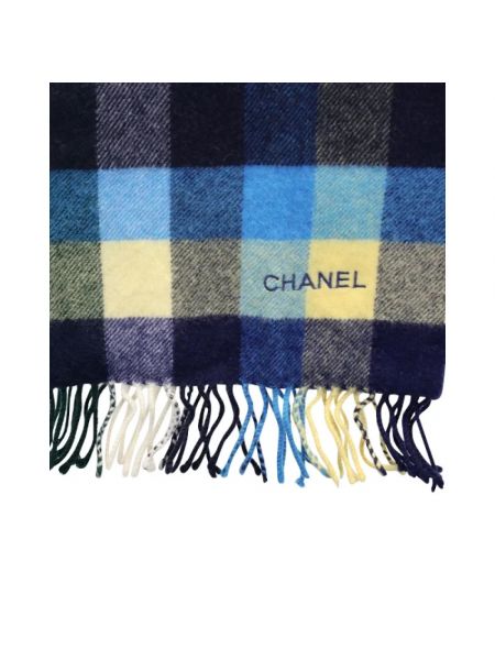 Bufanda de lana retro Chanel Vintage