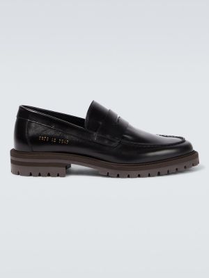 Pantofi loafer din piele Common Projects - negru