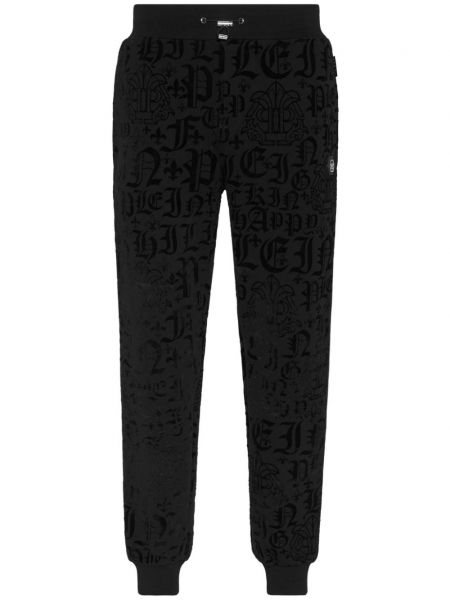 Hose mit seitenstreifen mit print Philipp Plein