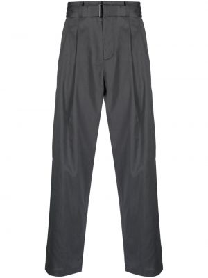 Rovné kalhoty Attachment šedé