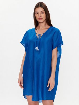 Robe large Twinset bleu