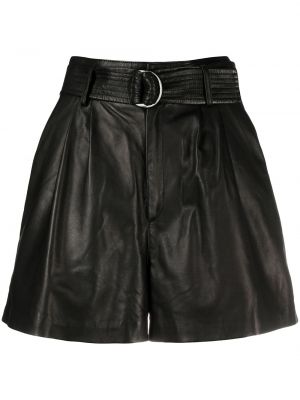 Pantalones cortos de cintura alta P.a.r.o.s.h. negro