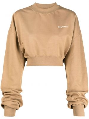 Trykt sweatshirt Off-white