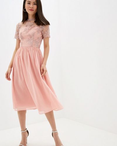 Платье Chi Chi London, розовое