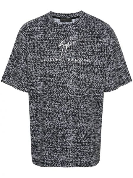Βαμβακερή μπλούζα με σχέδιο Giuseppe Zanotti
