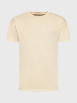 Relaxed fit marškinėliai Carhartt Wip geltona