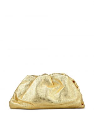 Clutch torbica Bottega Veneta Pre-owned zlatna