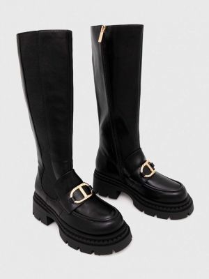 Škornji Twinset črna