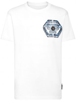 T-shirt Philipp Plein hvid