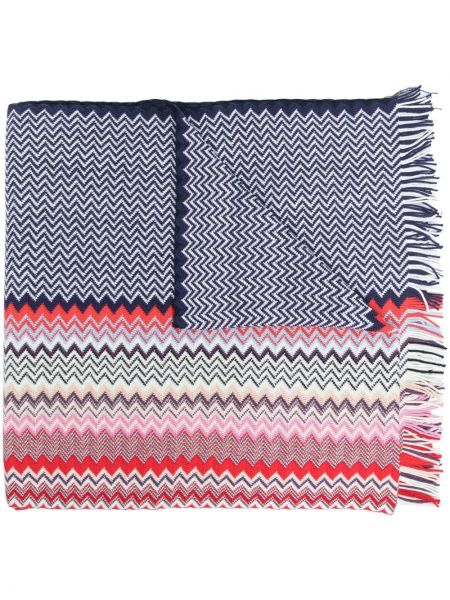 Ull frynser skjerf Missoni