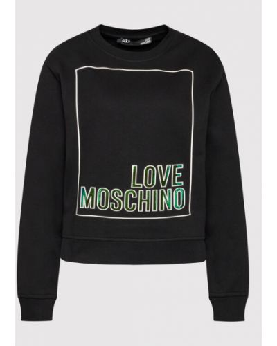 Bluza dresowa Love Moschino czarna