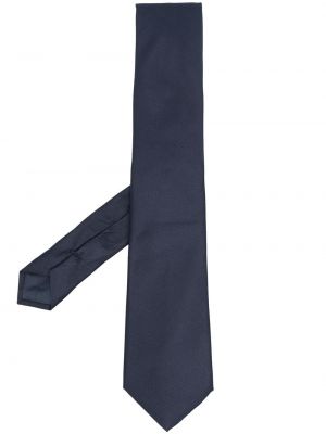 Копринена вратовръзка синьо Giorgio Armani