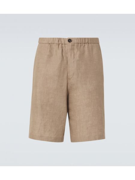 Linne bermudas Loro Piana beige