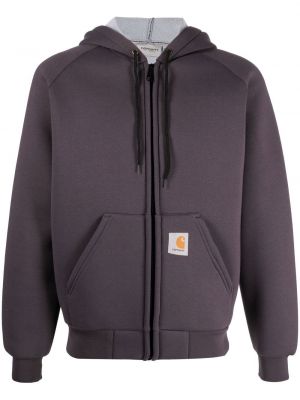 Zip hettegenser Carhartt Wip lilla