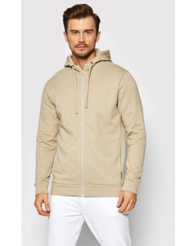 Outhorn Pulóver BLM606 Bézs Regular Fit