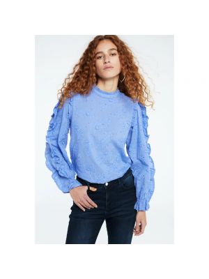 Blusa manga larga Fabienne Chapot azul