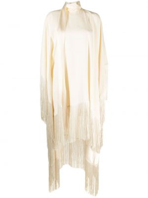 Sukienka midi z krepy Taller Marmo biała