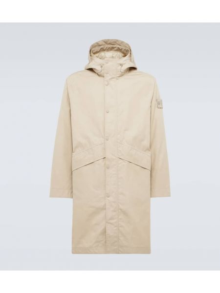 Puuvilla untuvatakki Stone Island beige