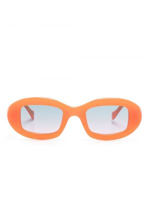 Raštuotos akiniai nuo saulės Retrosuperfuture oranžinė