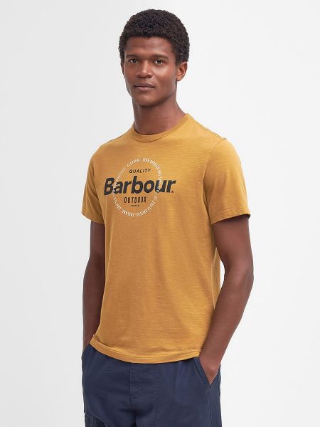 Camiseta manga corta de cuello redondo Barbour