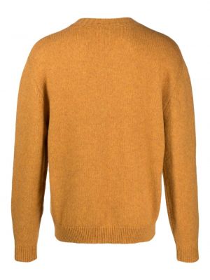 Siuvinėtas megztinis Baracuta geltona