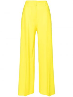Pantalon taille haute Msgm jaune
