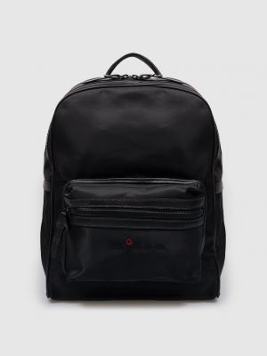 Рюкзак с вышивкой Kiton черный
