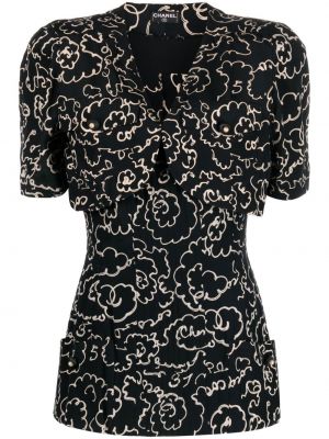 Bluse mit print Chanel Pre-owned