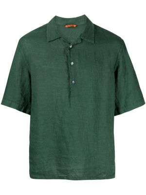 Camicia di lino Barena verde