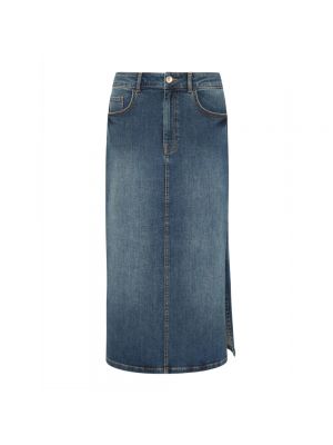 Spódnica jeansowa Marella niebieska